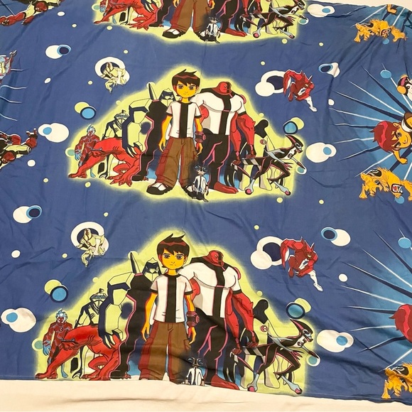 Ben 10 Full Flat Sheet JC Penney Bedding - Picture 1 of 15